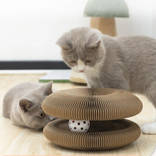 WavePaws: Magic Accordion Cat Scratcher - Transform & Play